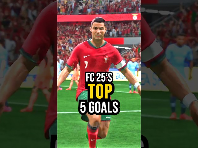 FC 25 TOP 5 GOALS #fc25 #FC25BESTGOALS