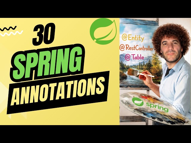 30 Spring Annotations You MUST Know in 2026 (with Code Examples)