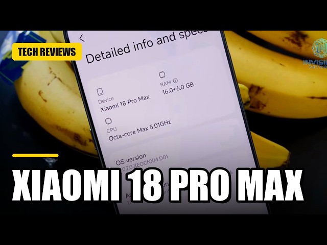 Xiaomi 18 Pro Max: They've Done It Again!