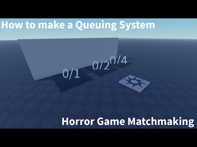Roblox Studio Tutorial: Horror Game Match Making( Teleport Service)
