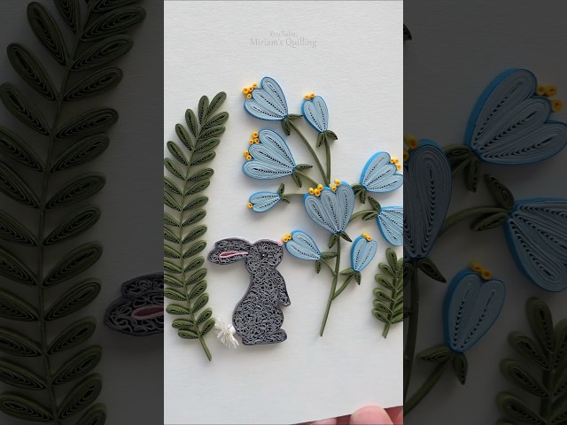 Animal Quilling π° Bunny Art