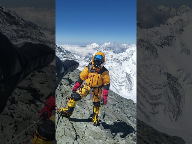 On the way to the Death zone, Everest 2019