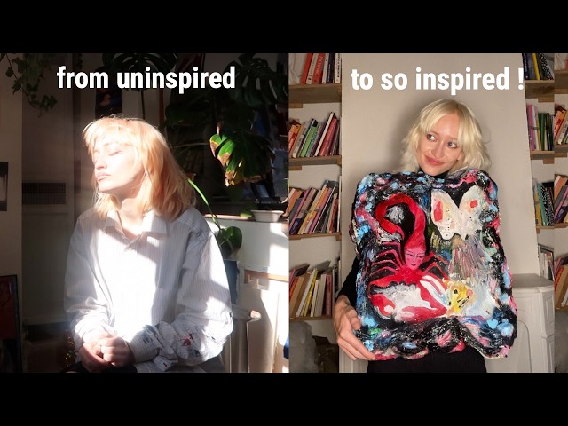 My Creative Process: Painting, Art inspiration & daily routines for self love + creativity