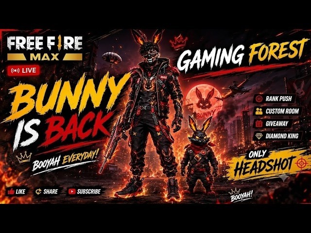 UNLIMITED FREE FIRE CUSTOM ROOM - JOIN FAST! 🔥🔥#live #livestream #freefirelive #fflive #liveshorts