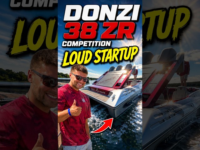 1,400 HP Donzi 38 ZR LOUD STARTUP!! Twin 700 SCi