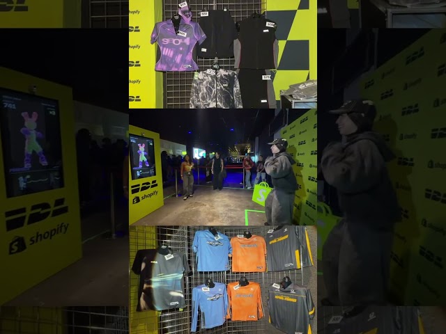 LA put the "SHOP" in Shopify this past weekend! 🤩 Powered by @shopify.