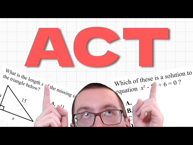 ACT Math Strategies that ACTUALLY work in 2026