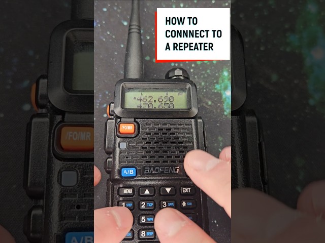How to Connect to a Repeater in Under a Minute⏱️⚡
