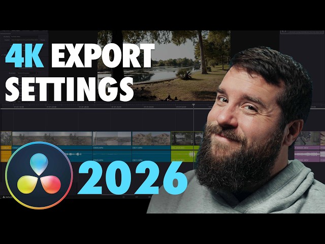 Best 4K Export Settings For DaVinci Resolve 2026