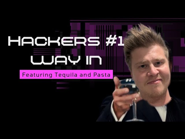 How Hackers Get In: Remote Access (Featuring Tequila and Pasta)