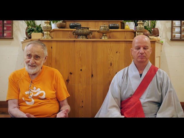 2023 09 07 EFZT zen tábor - Dr. Daubner Béla és Csong An Szunim