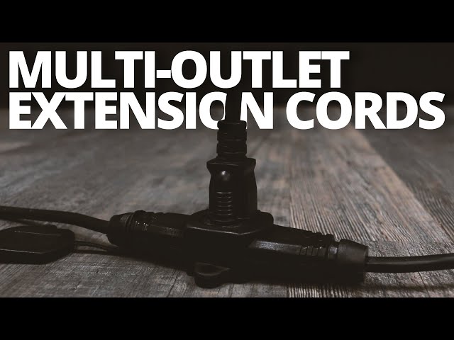 Stage Boss Multi-Outlet Extension Cables from Talent