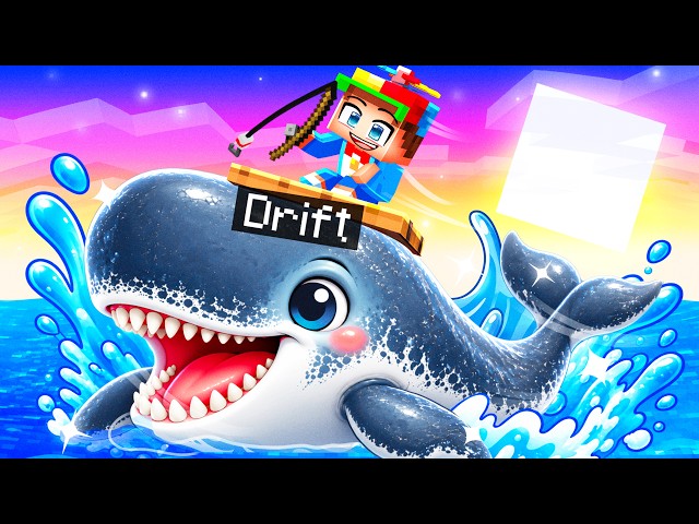 I Pretended to be BABY LIVYATAN on a One RAFT!