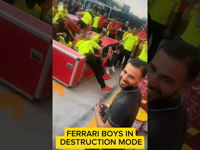 FERRARI BEING NAUGHTY