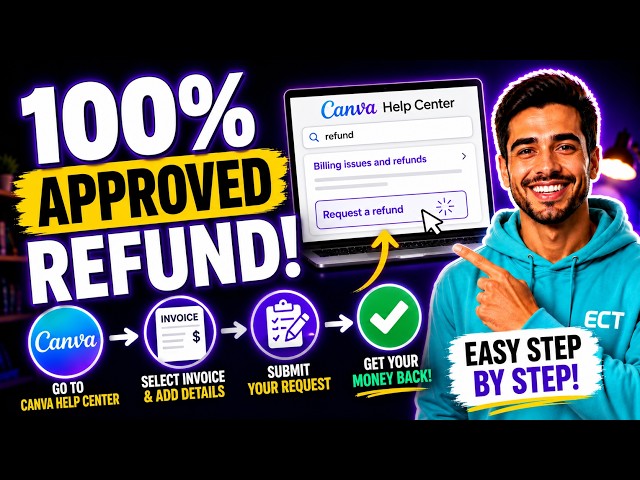 How to Get a Refund From Canva in 2026 | Guaranteed Refund!