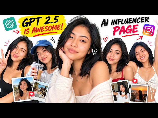I Created an Ultra-Realistic AI Influencer with GPT Image 2.5 | DOMO AI | Chatgpt | Instagram Model