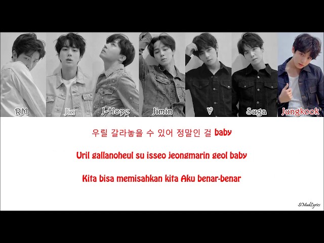BTS (방탄소년단) - Love Maze (HAN-ROM-IND-Code-Color-Lyrics)
