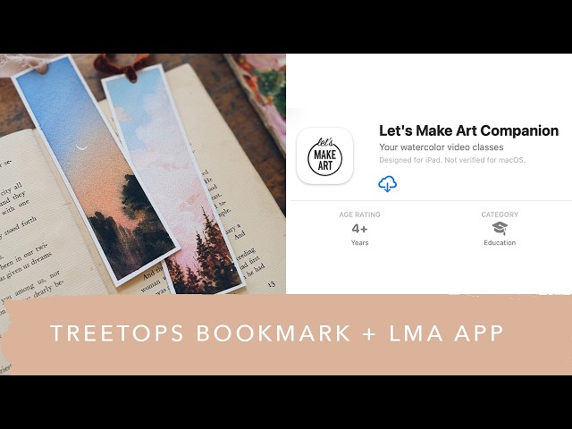 Easy To Paint Bookmark | Beginner Friendly Watercolor Tutorial