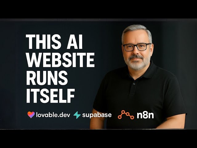 How I Built a Smart Website That Runs Itself!