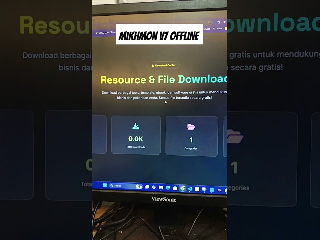 mikhmon v7 offline #aplikasi