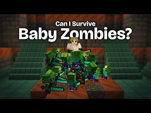 Baby zombies with sharpness swords are TERRIFYING