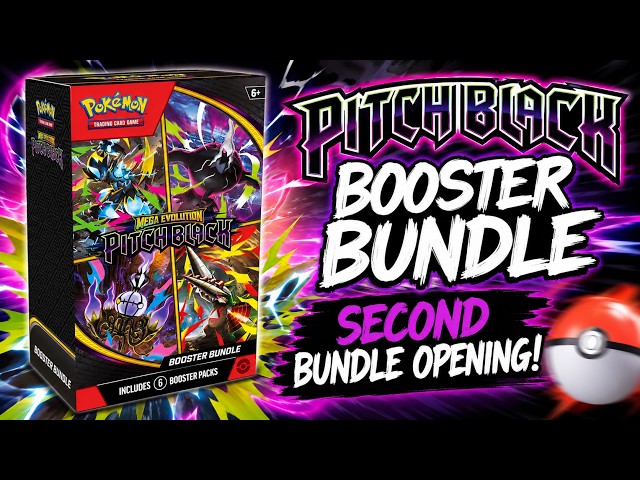 Opening My SECOND Pokémon Pitch Black Booster Bundle!