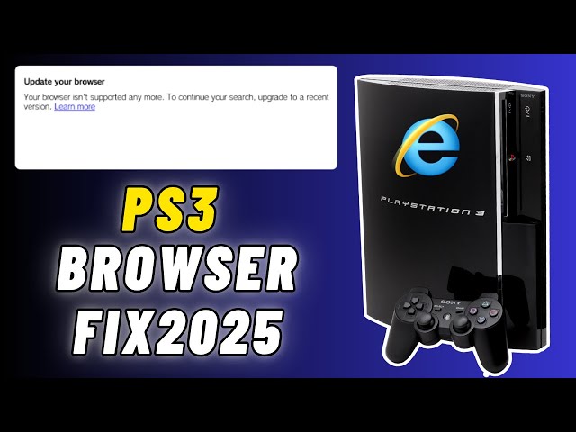 How To Fix PS3 Browser (2025) | Quick & Easy Tutorial