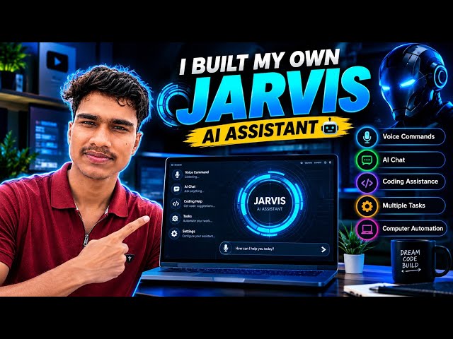 🔥 I Built My Own JARVIS AI Assistant 🤖 | Control Your Computer With AI | Full Tutorial
