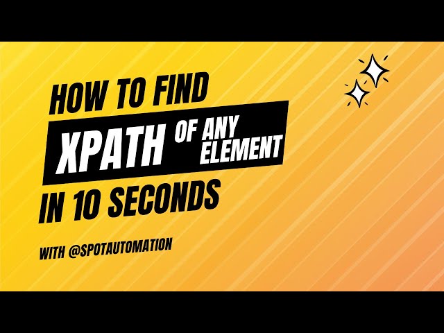 How To Inspect Element In Chrome For Selenium  #xpath #testing
