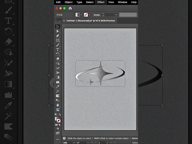 Chrome Effect Tutorial in Adobe Illustrator