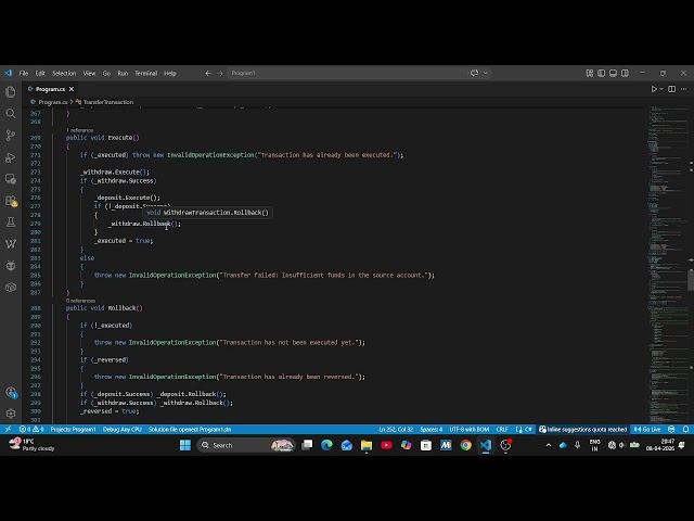 Banking System in C# using OOP | Abstraction & Encapsulation Explained | SIT232 Task 5.2