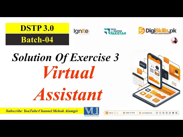 Virtual Assistant Exercise 3 Batch 4