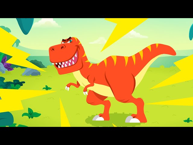 Dinosaur Songs Compilation for kids | Tyrannosaurus Song | Nursery Rhymes ★ TidiKids