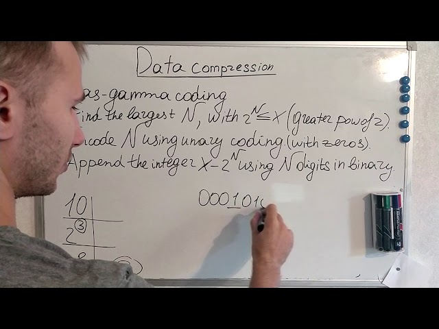 9. Elias gamma encoding/decoding with examples