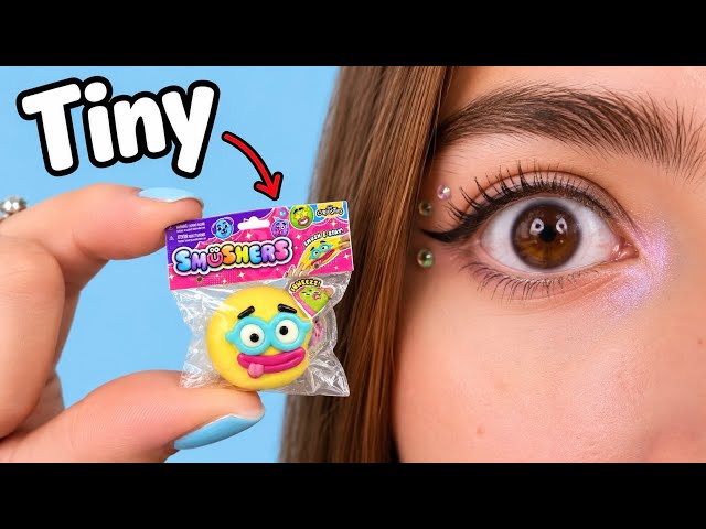 How to Make the Worlds Tiniest Viral Squishies AT HOME!