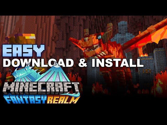 How to Download and Install Fantasy Realm for Minecraft the Easy Way | 2022