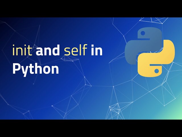 Intermediate Python - 2.3 | "init" and "self"