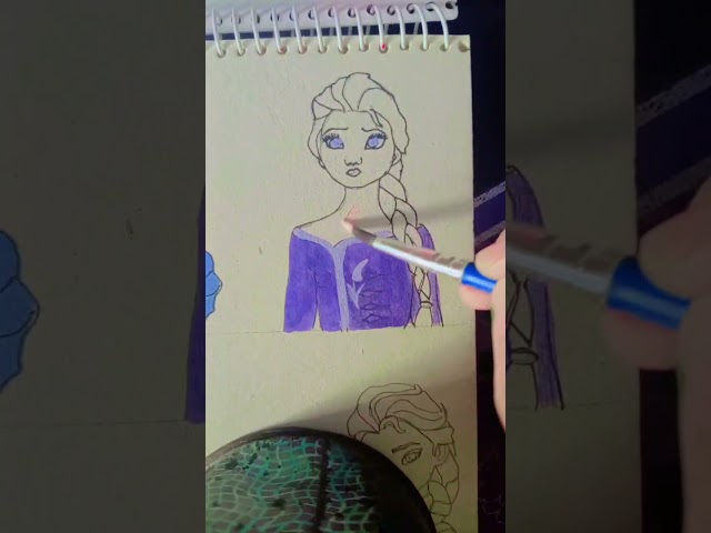 #princess painting#short #subscribemychannel #shortvideo