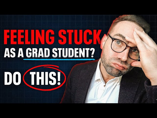 How To Overcome LOW PRODUCTIVITY As a Grad Student (Publish More Papers FAST)
