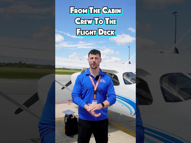 From The Cabin Crew To The Flight Deck #pilot #flightattendant #fly #aviation #careergrowth