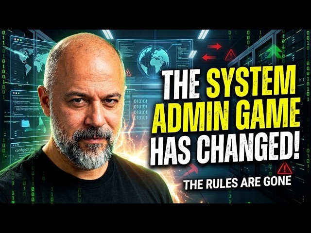 The SysAdmin Game Has Changed | 2026 Skills Roadmap