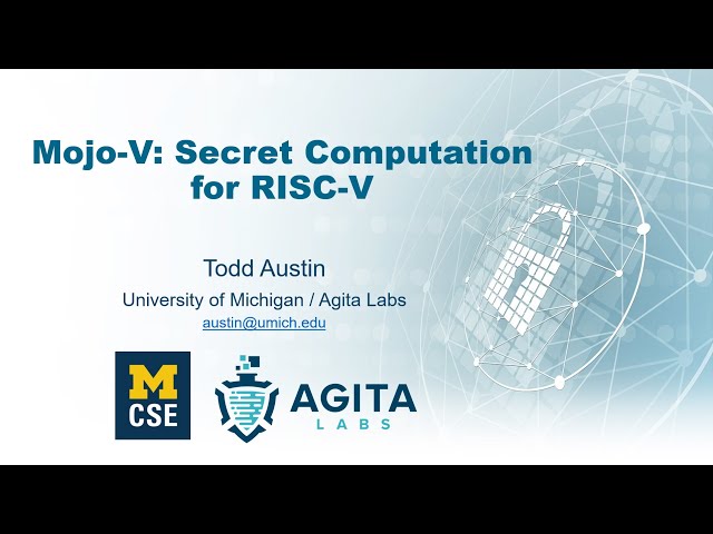 Mojo-V: Secret Computation for RISC-V