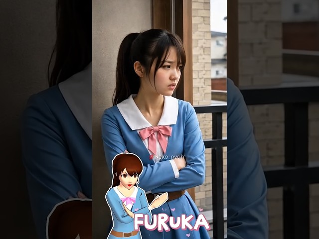 Sakura NPC in Real Life 🤩 Passerby Characters ❤️ #sakuraschoolsimulator #shorts #trending #viral