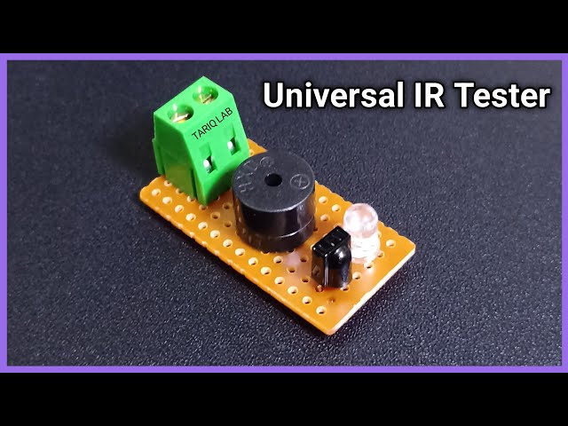 How To Make A Universal Remote Tester