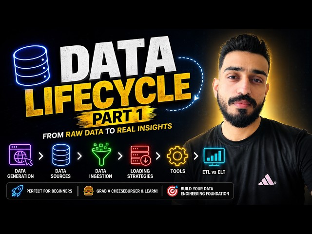 Data Lifecycle Part 1 | Data Engineering Foundations | Omar Eltaher
