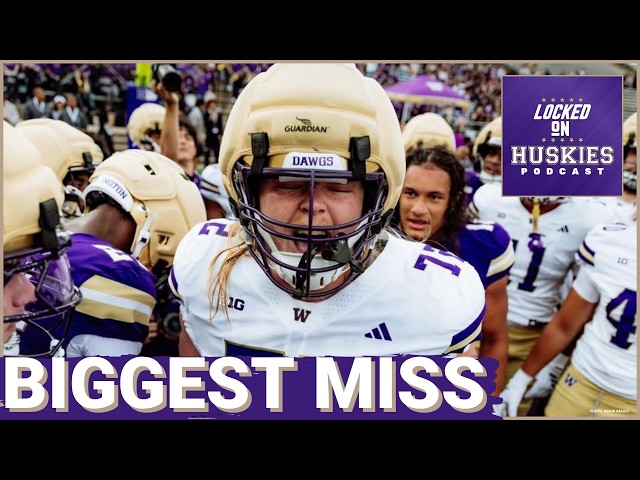 MISSED: Why Washington Huskies Offensive Line Has STRUGGLED To Start 2026 College Football Season