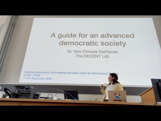 A Guide for an Advanced Democratic Society