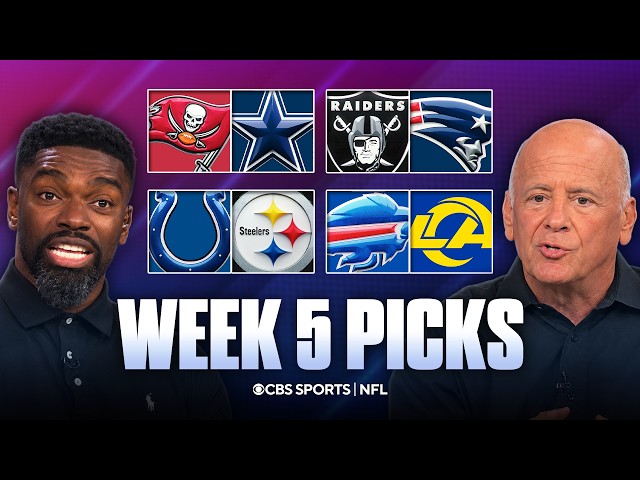 NFL Predictions and Picks for EVERY Week 5 Game [Bills at Rams] | Best Bets ✅