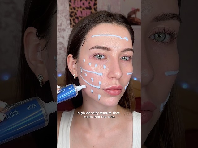 healing my skin barrier changed everything 💙 EGF Maxxing every day. ✨