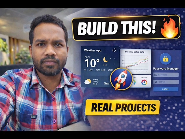 Day 3 -  👉 10 Real Python Projects You Can Build (Beginner to Pro) 🔥